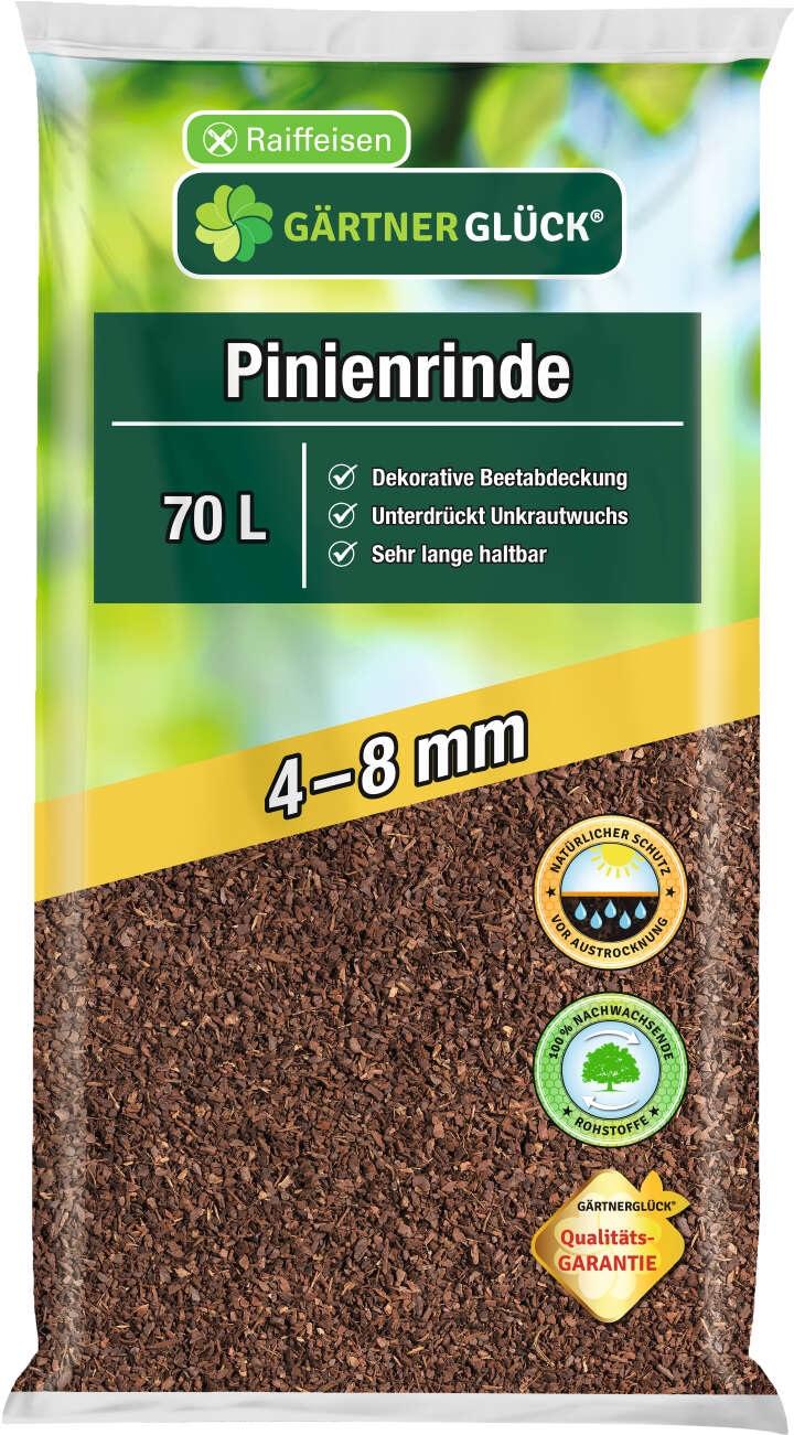 GÄRTNERGLÜCK Pinienrinde 4-8 mm